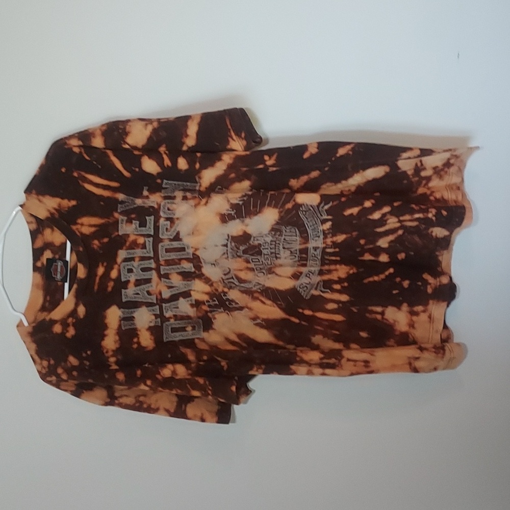 Harley Davidson Hollywood Los Angeles, CaliforniaTye Dye Unisex XXL - Picture 2 of 6